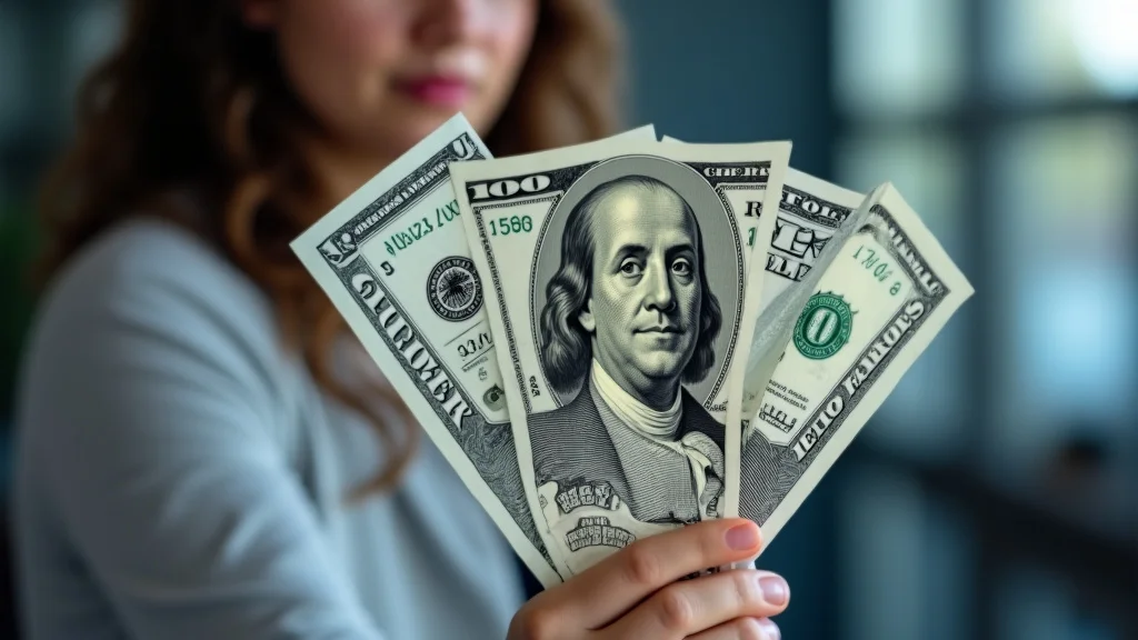 The image shows a person happily using a laptop, symbolizing ways to make money online without investment.