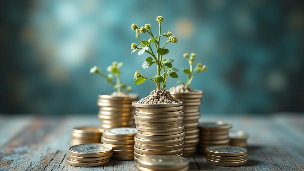 The image shows a laptop with money growing from the screen, illustrating simple ways to make big money online.